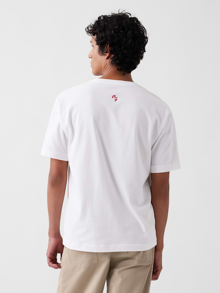 Image number 3 showing, Gap × Malbon Organic Cotton Brannan Bear T-Shirt