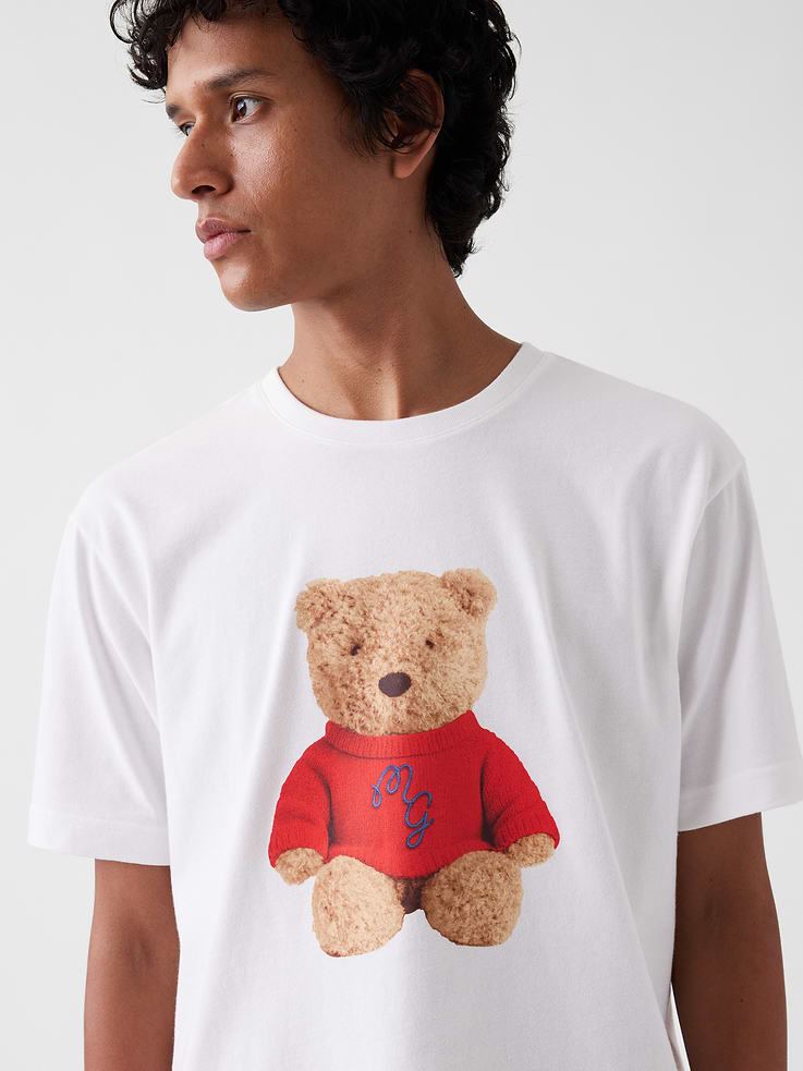 Image number 5 showing, Gap × Malbon Organic Cotton Brannan Bear T-Shirt