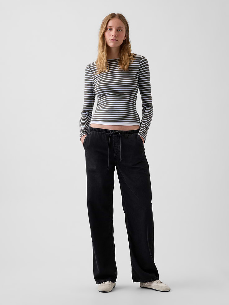Image number 1 showing, Low Rise UltraSoft Easy '90s Loose Jeans