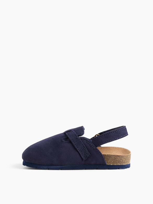 Toddler Vegan Suede Clogs