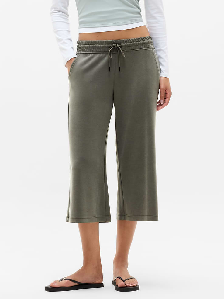 Image number 2 showing, Seasoft Wide Crop Pant