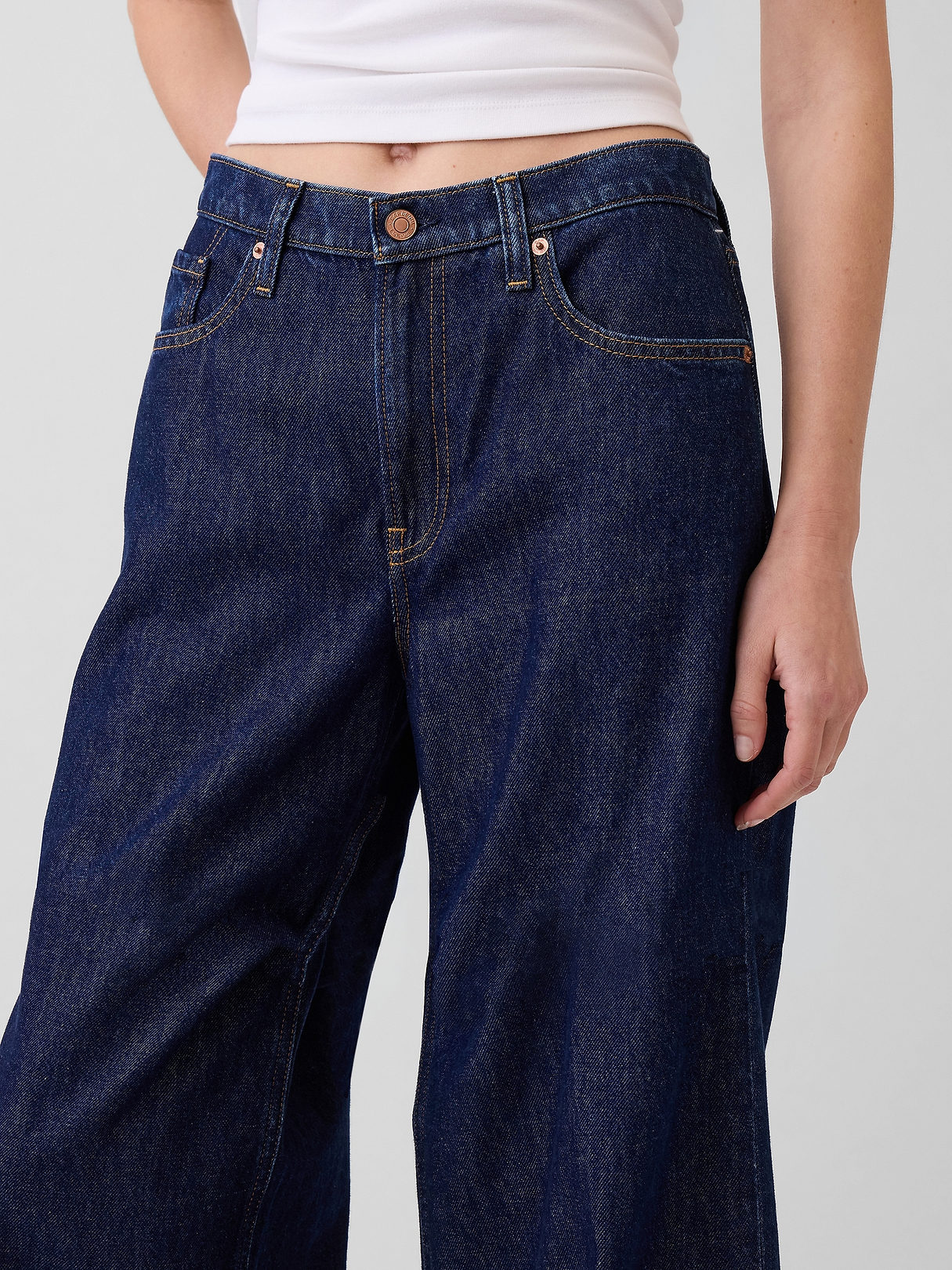 Low Slung Extra Baggy Jeans | Gap