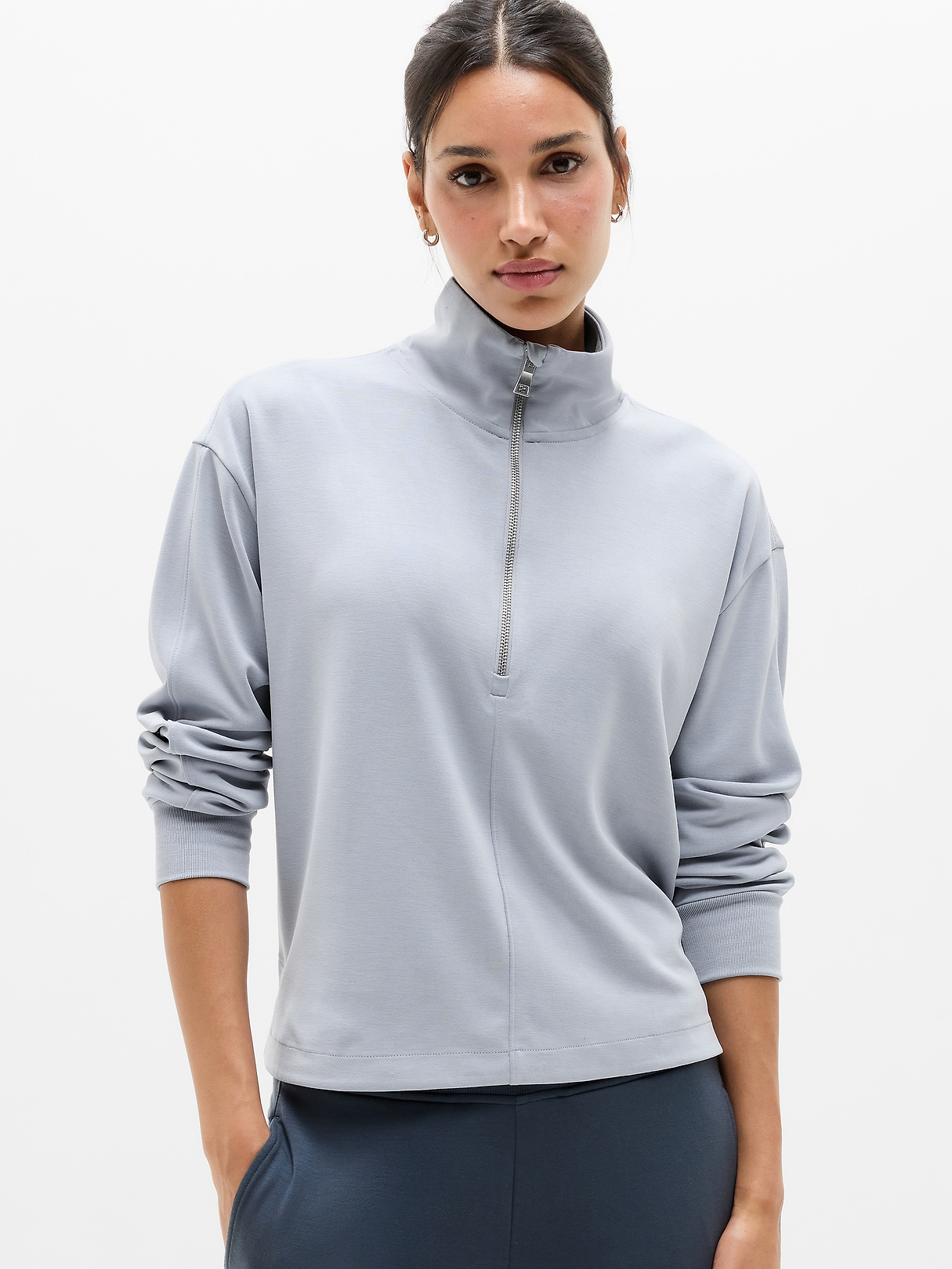 Seasoft Classic 1/4 Zip Sweatshirt | Athleta