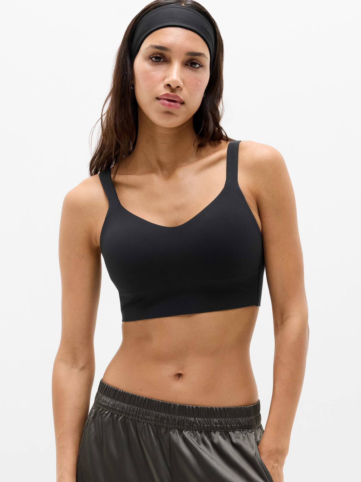 Image number 1 showing, Perfect Form Strappy Longline Bra A-C