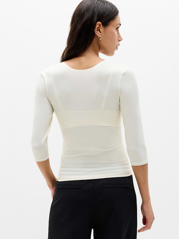 Bodymove Scoop Midi Sleeve Tee