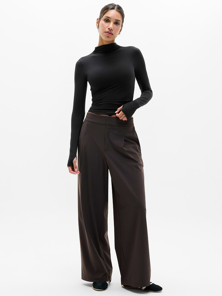 Image number 2 showing, BodyMove Mock Neck Top