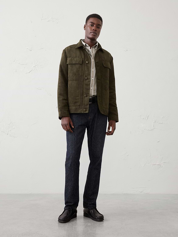 Vegan Suede Jacket