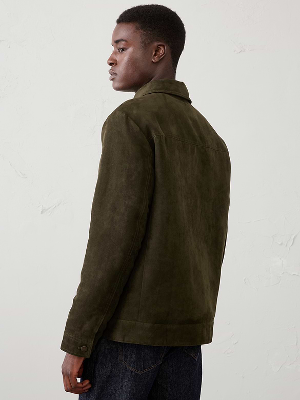 Vegan Suede Jacket