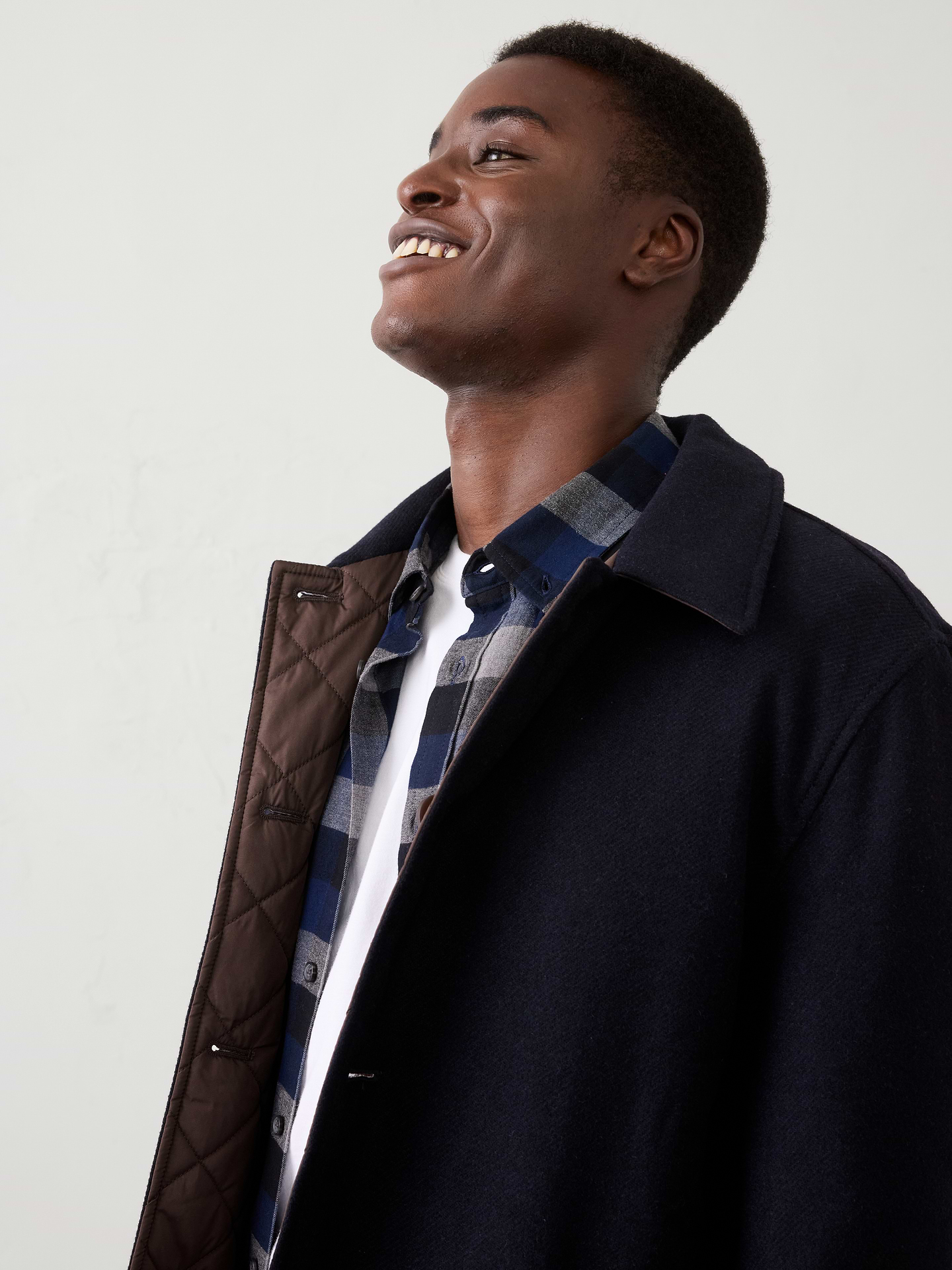 Image number 3 showing, Reversible Wool Jacket