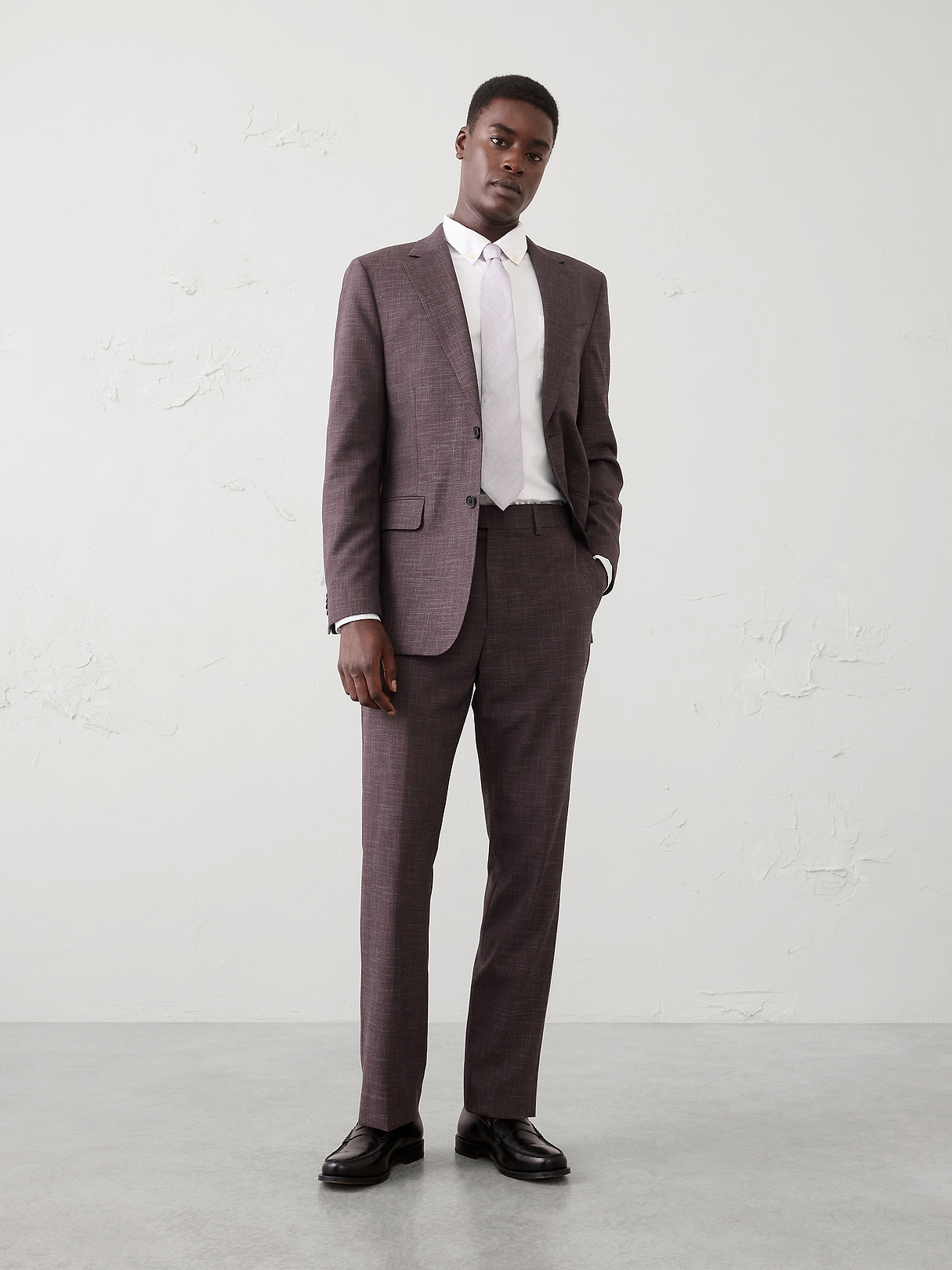 Hopsack Suit Trouser | Banana Republic Factory