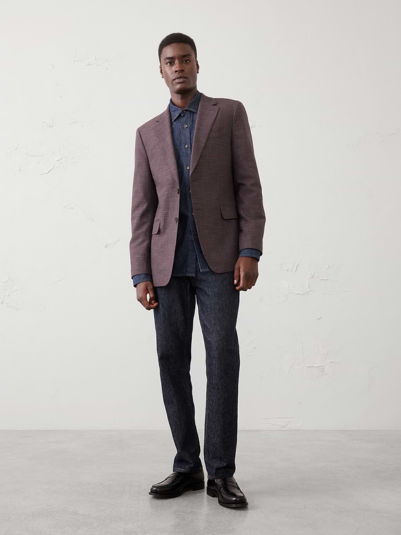 Hopsack Suit Jacket