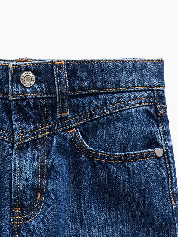 Kids Low Rise Front Yoke Baggy Jeans