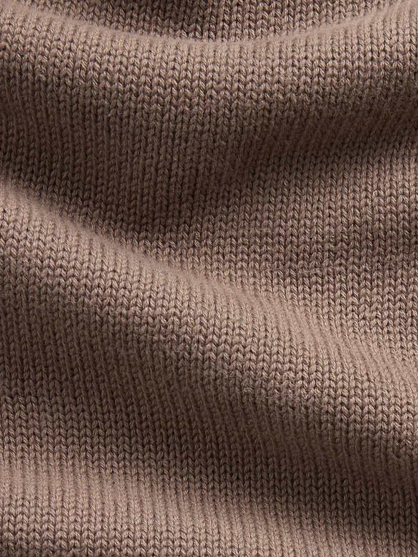 Kids 100% Cotton Oversized Rollneck Sweater