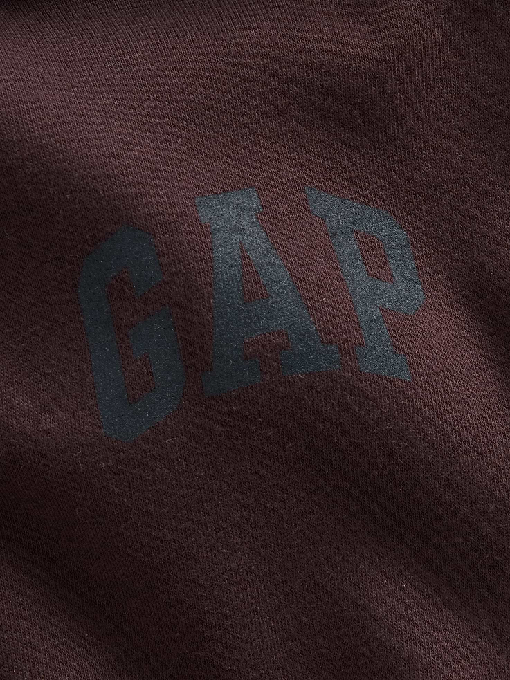 Image number 4 showing, VintageSoft Crop Logo Hoodie