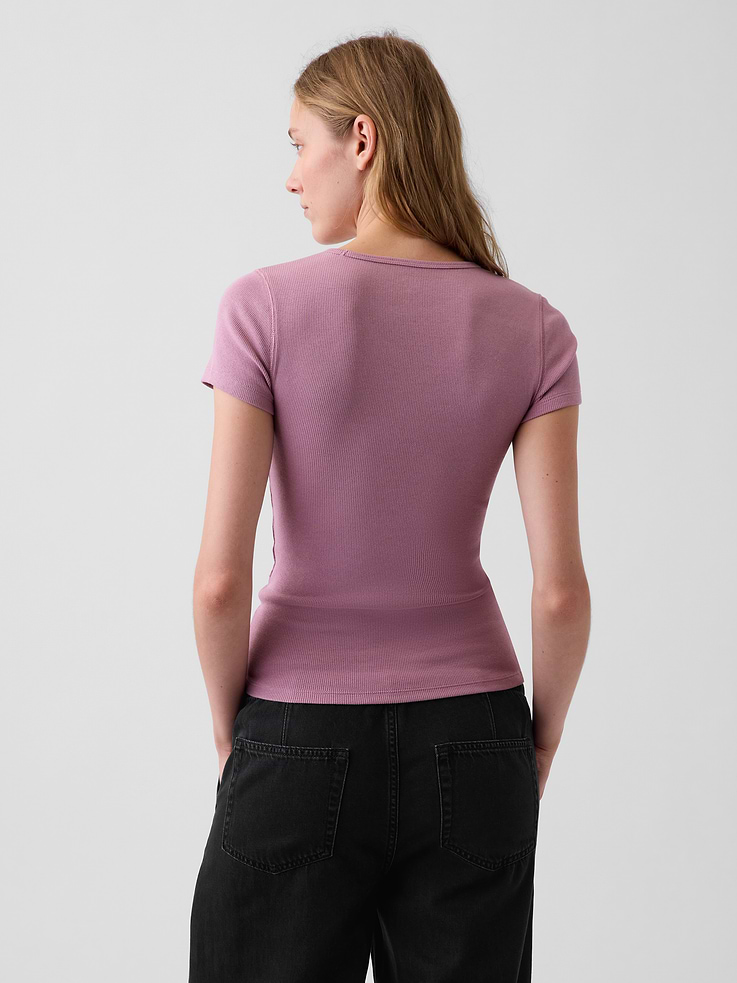 Image number 3 showing, Modern Rib T-Shirt