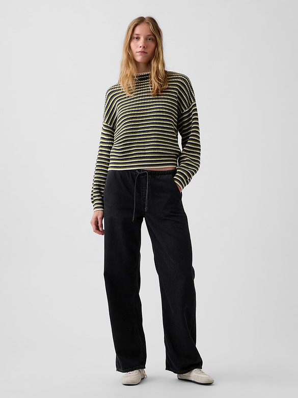 100% Cotton Oversized Rollneck Sweater