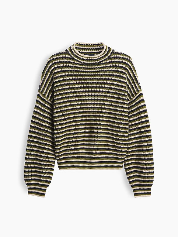 100% Cotton Oversized Rollneck Sweater