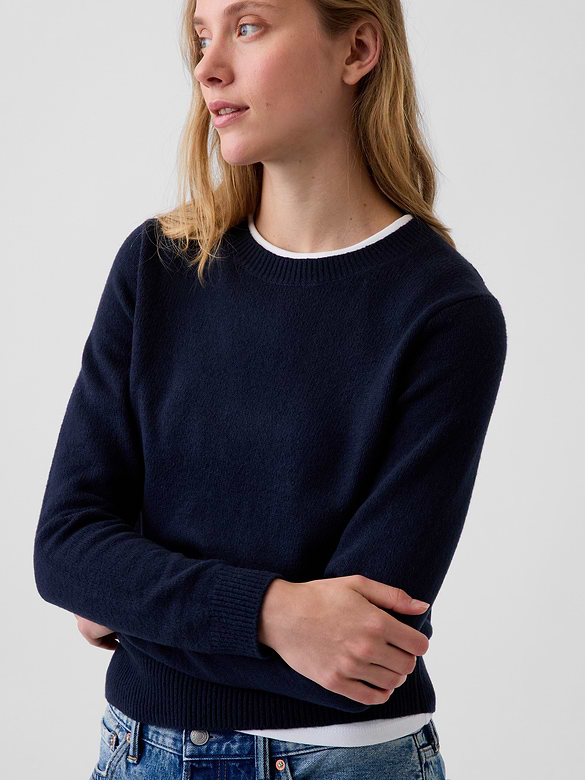 CashSoft Crew Sweater