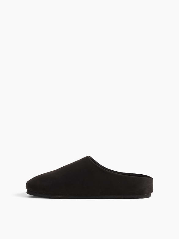 Kids Vegan Suede Clogs