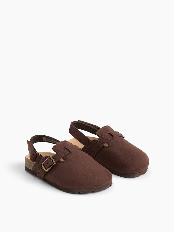 Toddler Vegan Suede Clogs