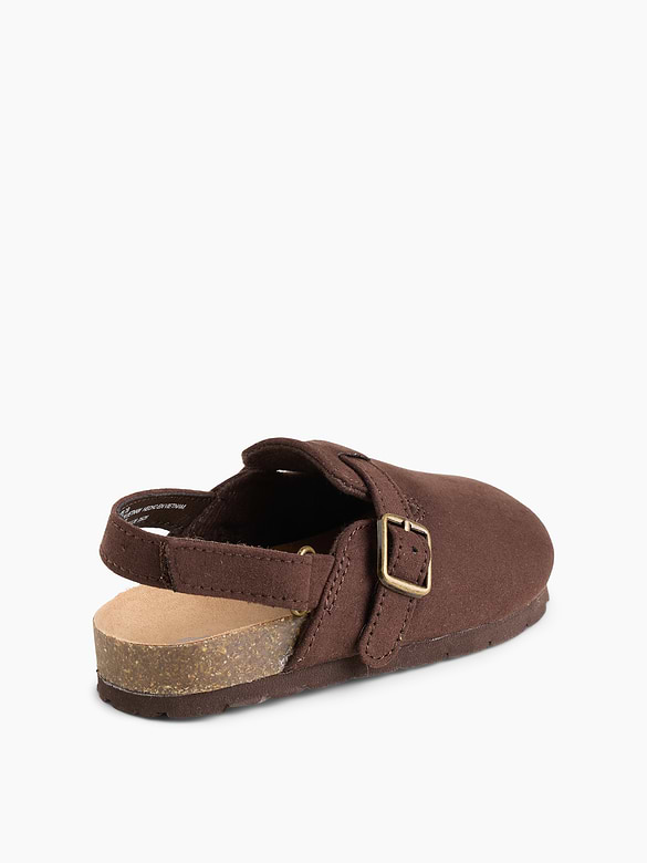 Toddler Vegan Suede Clogs