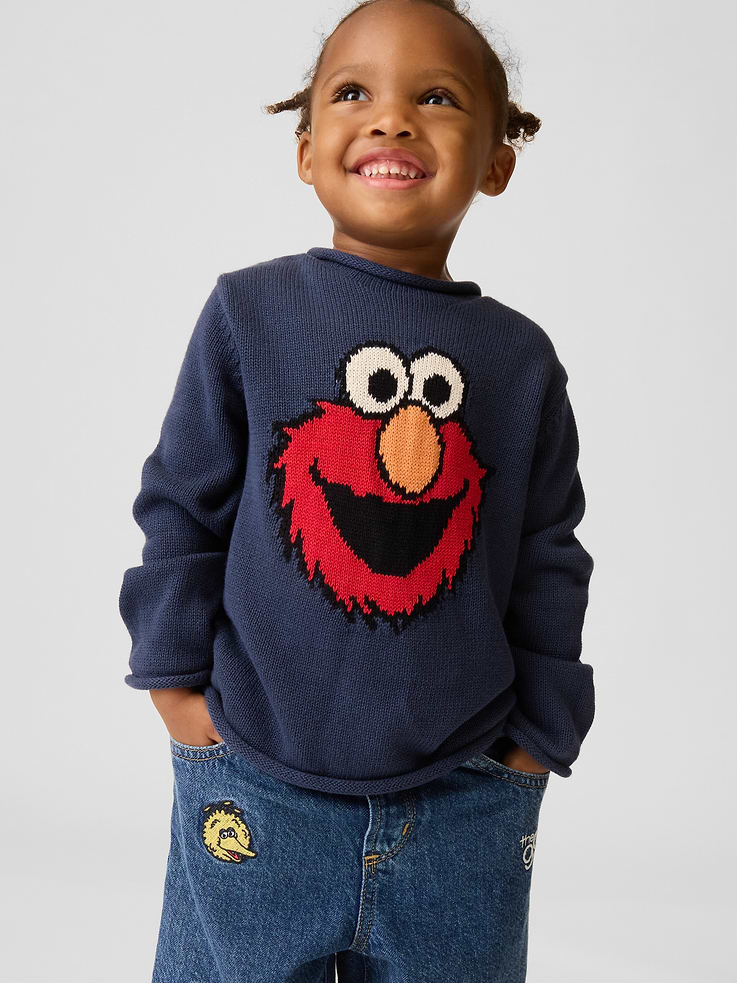 Image number 2 showing, Baby & Toddler Sesame Street Elmo Sweater