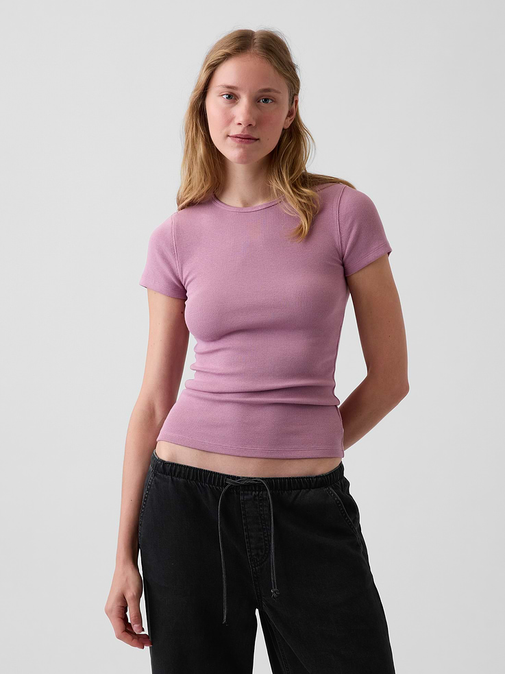 Image number 1 showing, Modern Rib T-Shirt