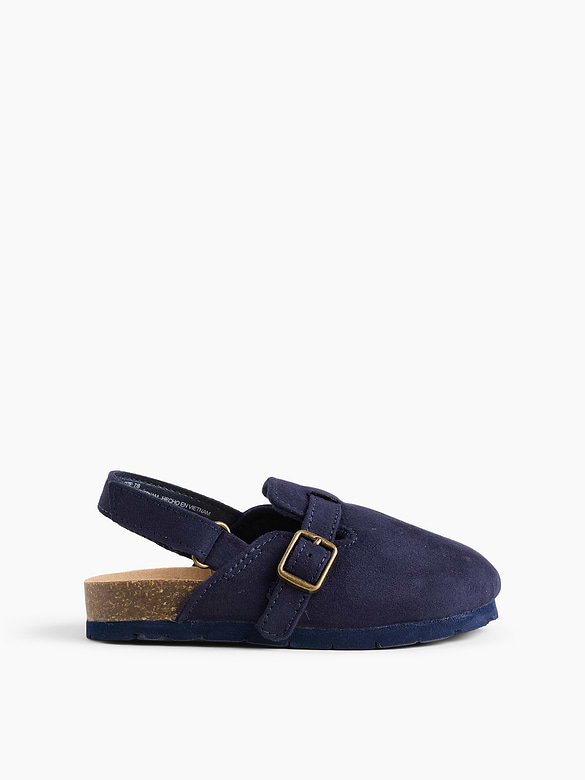 Toddler Vegan Suede Clogs