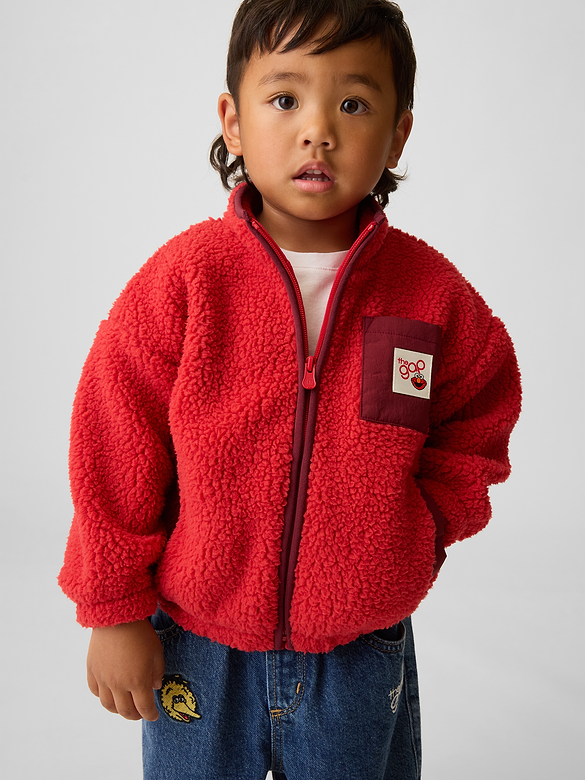 Baby & Toddler Sesame Street Sherpa Zip Jacket