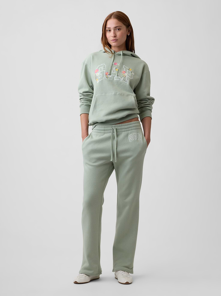 Image number 1 showing, Gap Logo Straight Sweatpants