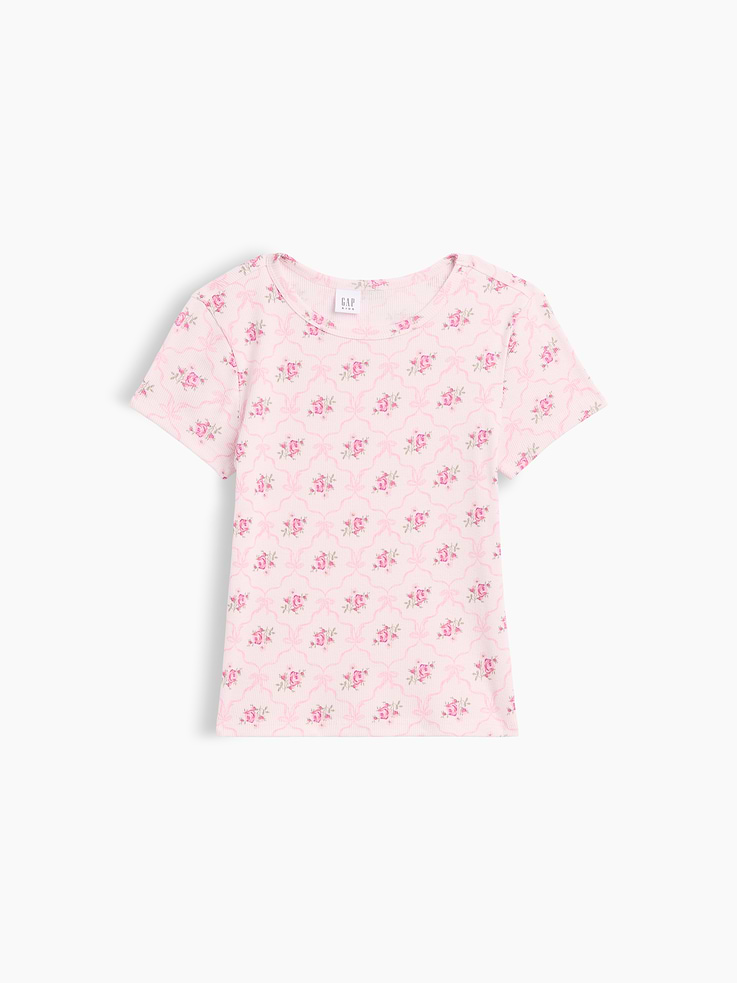 Image number 1 showing, Kids Ribbed T-Shirt