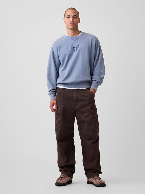 Heavyweight Oversized Logo Sweatshirt
