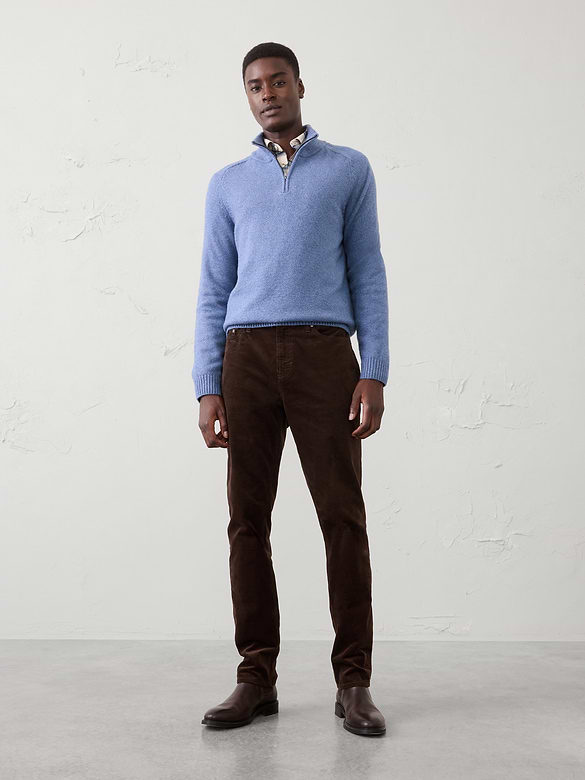 Slim-Fit Travel Corduroy Pant