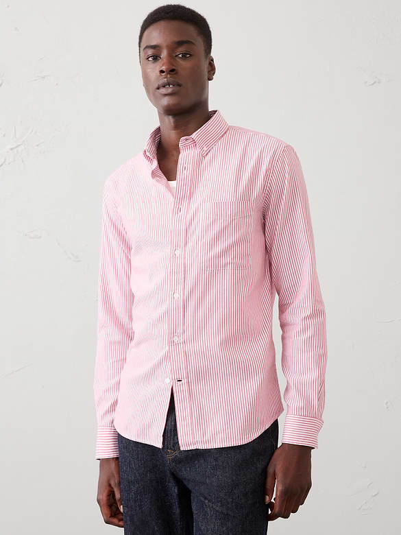 Slim-Fit Oxford Shirt