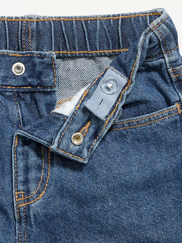 Baggy Barrel-Leg Jeans for Toddler Boys