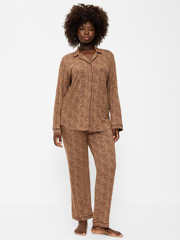 Sunday Sleep Knit Jersey Pant Set