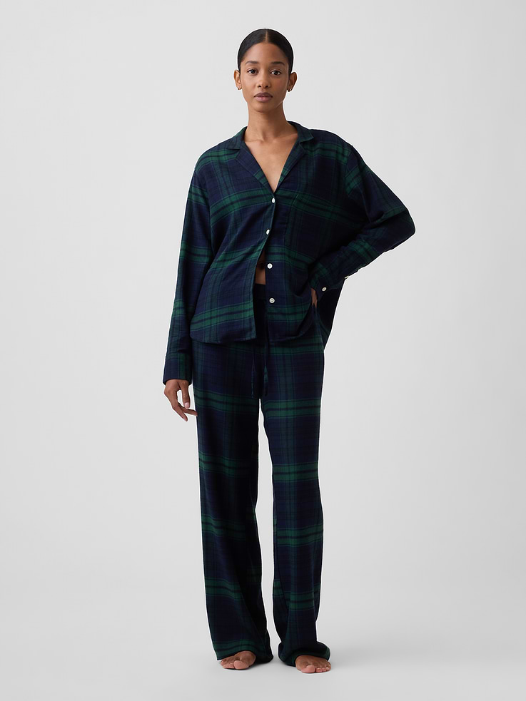 Image number 3 showing, Flannel PJ Shirt