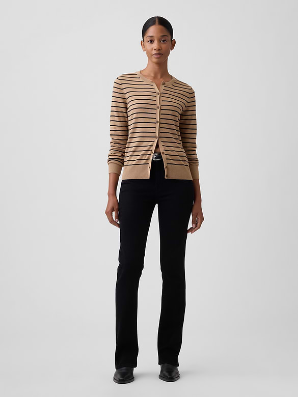 Crewneck Cardigan