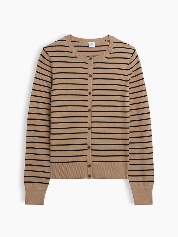 Crewneck Cardigan