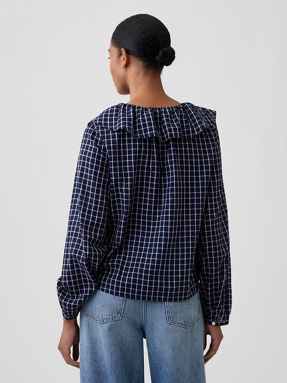 Relaxed Ruffle Top