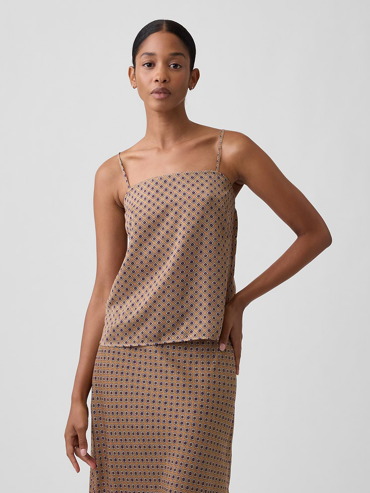 Image number 1 showing, Satin Cami