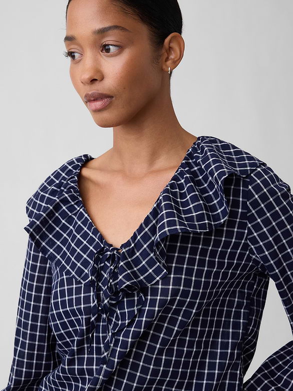 Relaxed Ruffle Top