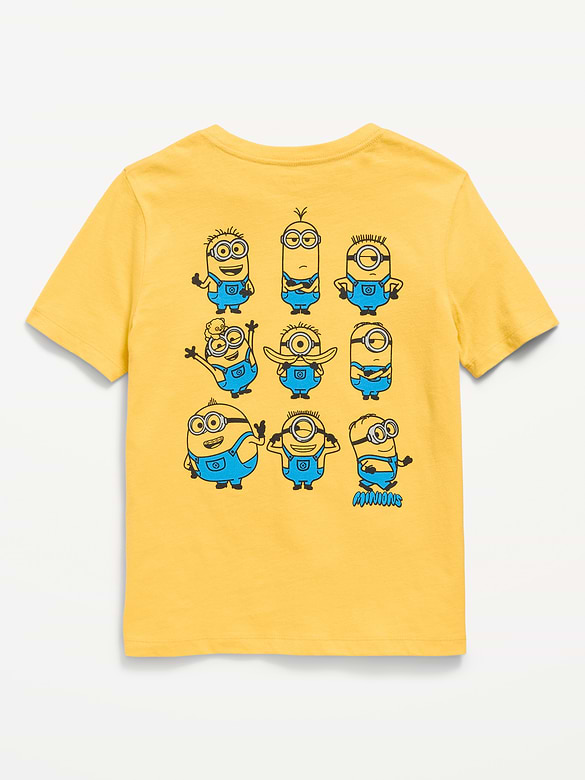Minions™ Gender-Neutral Graphic T-Shirt for Kids