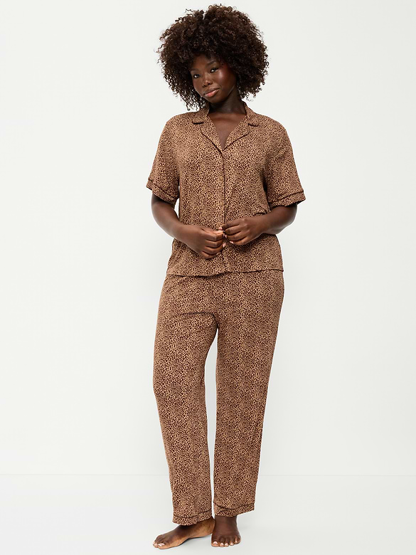 Sunday Sleep Knit Jersey Pant Set