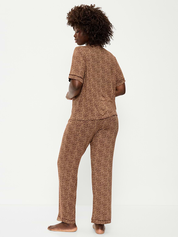Sunday Sleep Knit Jersey Pant Set