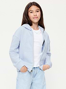 Image number 1 showing, Logo-Graphic Zip Hoodie for Girls