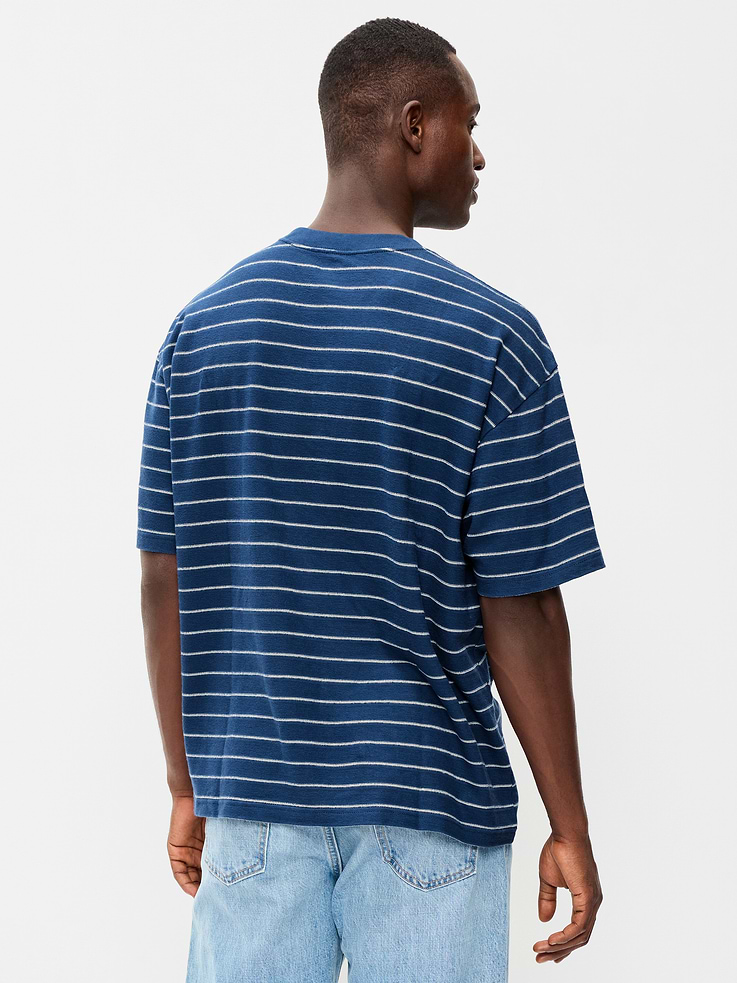 Image number 2 showing, Oversized Heavyweight Garment-Washed T-Shirt