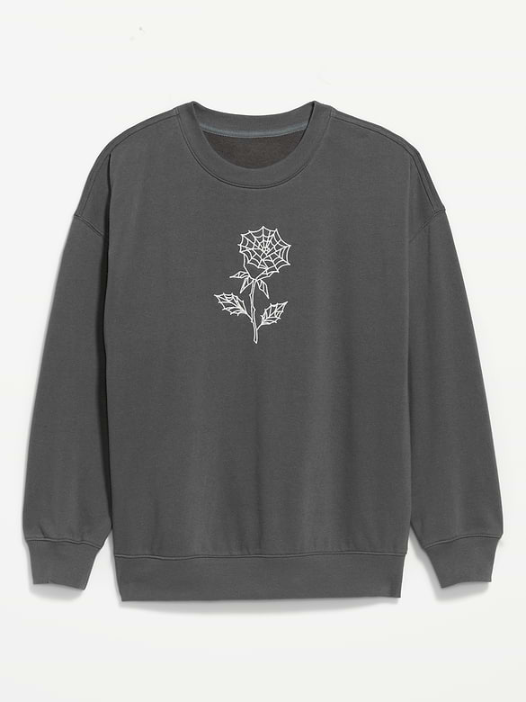 SoComfy Oversized Crew-Neck Sweatshirt