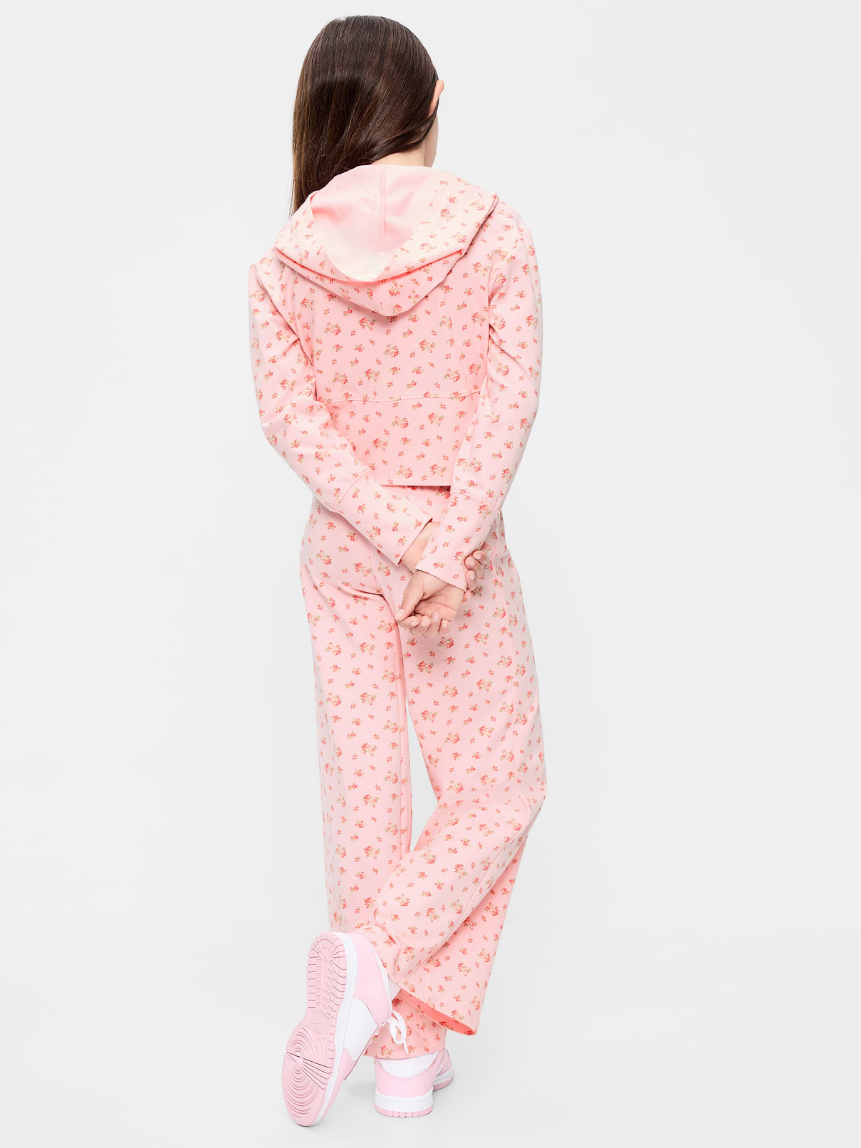 Image number 2 showing, Foldover Jersey Knit Wide-Leg Pants for Girls