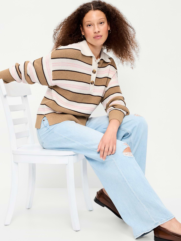 Image number 3 showing, Seaside Cotton Rugby Polo